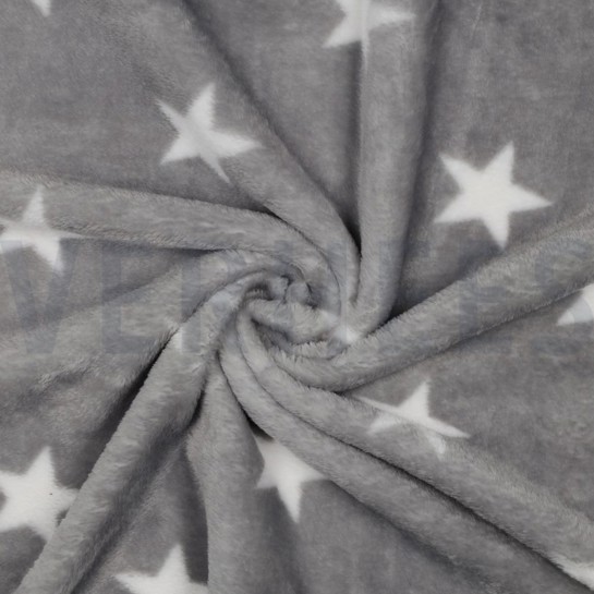 FLEECE STERREN GRIJS #7