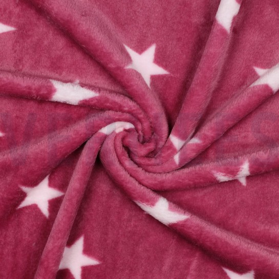 FLEECE STARS PINK #7