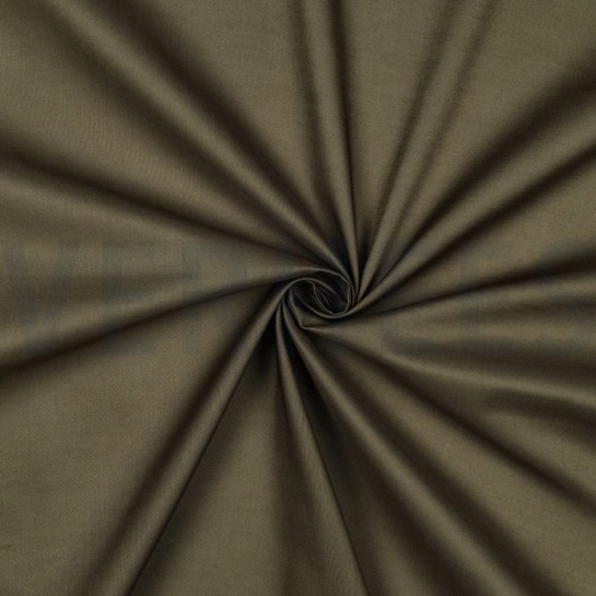 BAUMWOLLE VOILE GOTS OLIVE #7