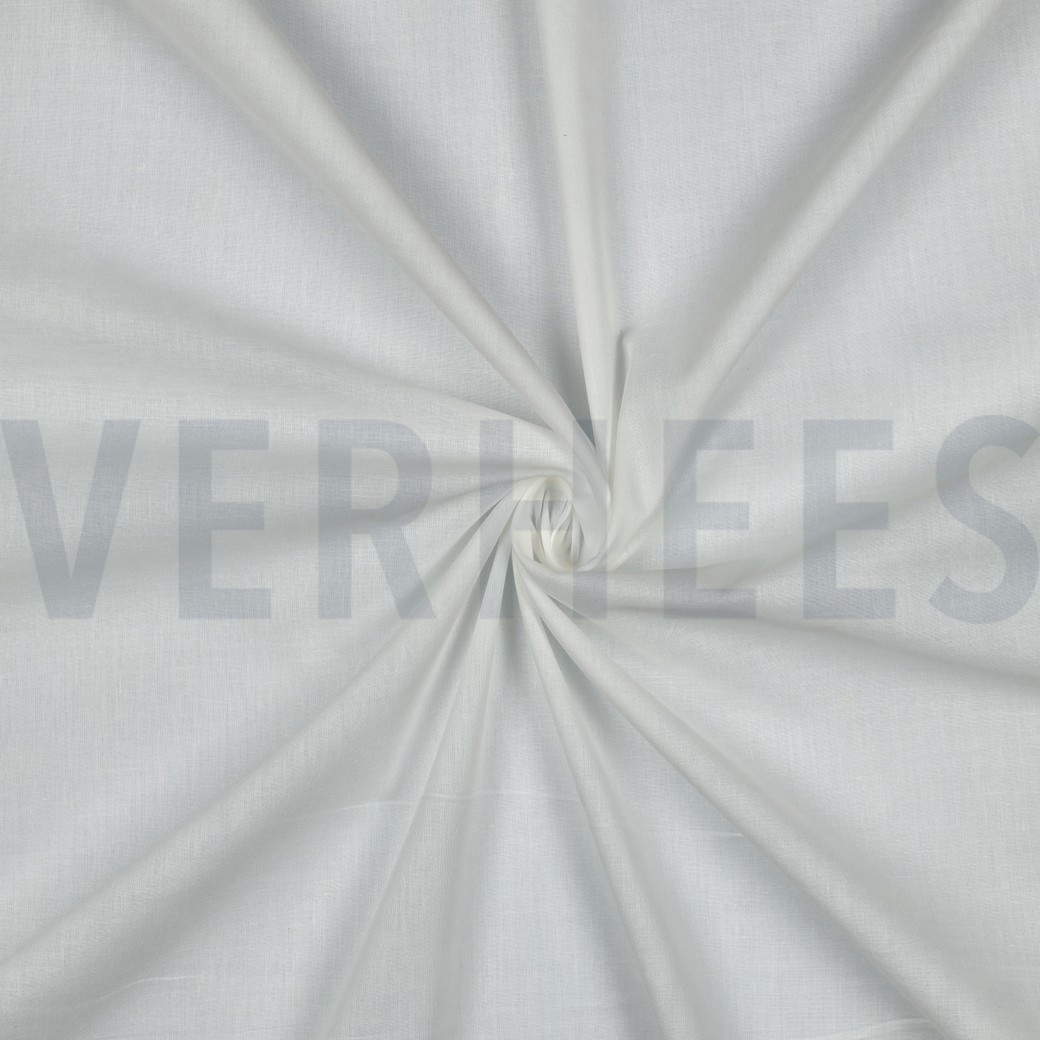 COTON VOILE GOTS BLANC CASSÉ #7