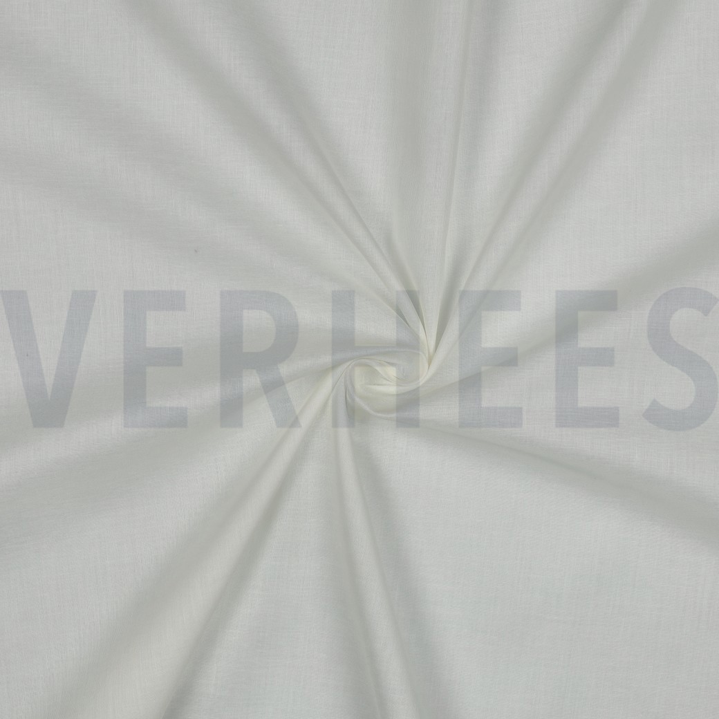 BAUMWOLLE VOILE GOTS ECRU #7