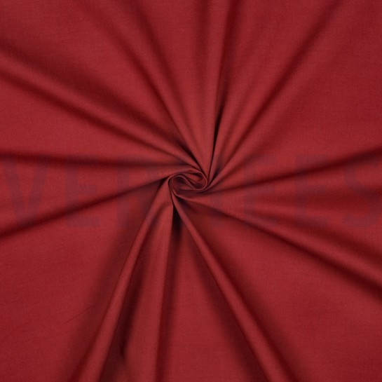 KATOEN VOILE GOTS BORDEAUXROOD #7