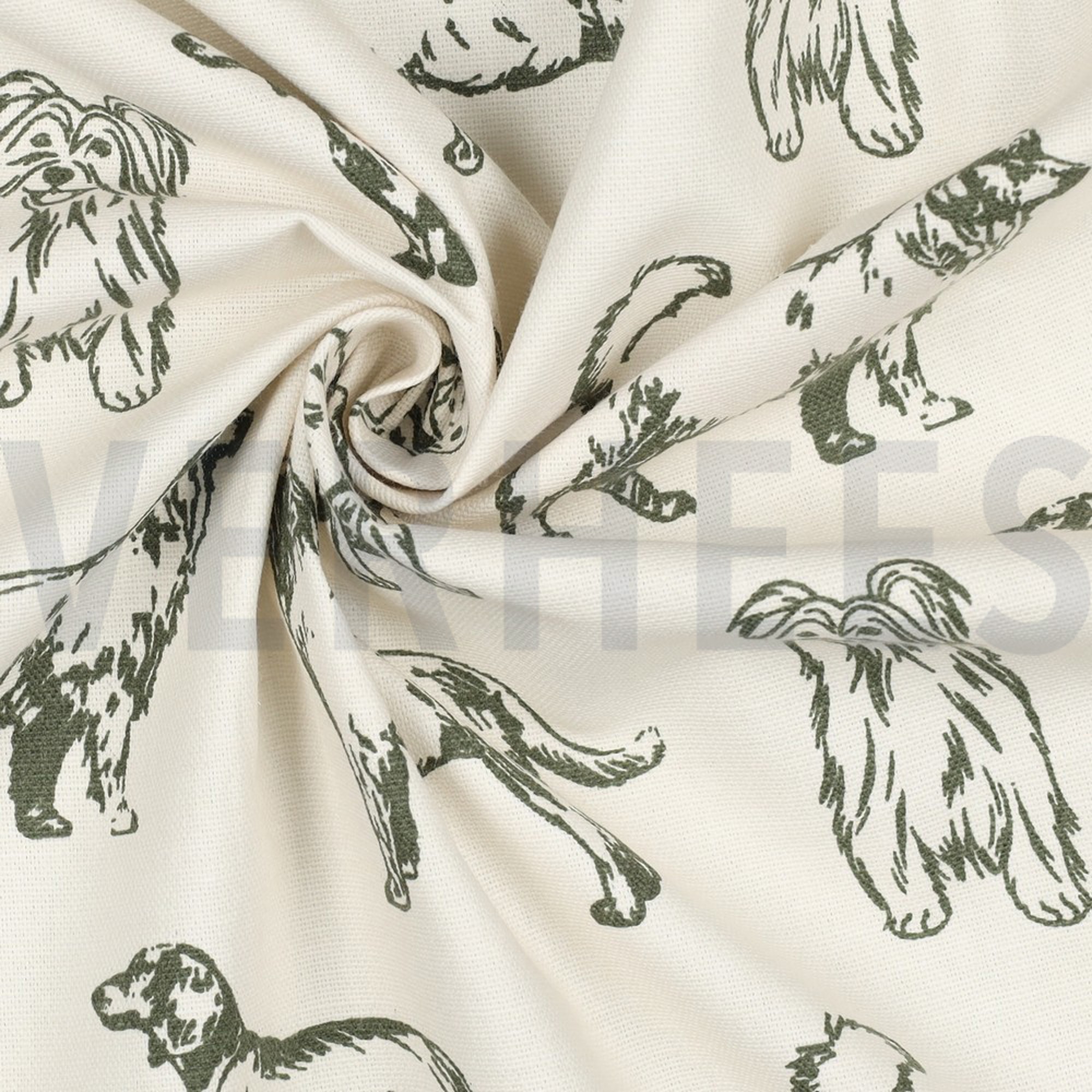 CANVAS DOGS GREEN (high resolution) #3