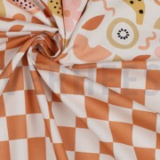 BAUMWOLLE POPELINE OBST GEBROCHEN WEISS (thumbnail) #3