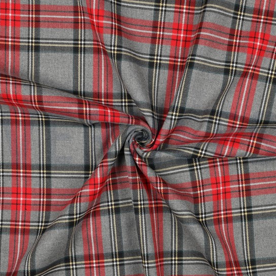 SCHOTTISCHES KARO GRAU #7