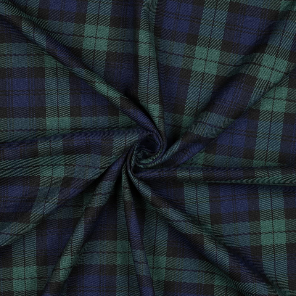 TARTAN CHECK GROEN #7