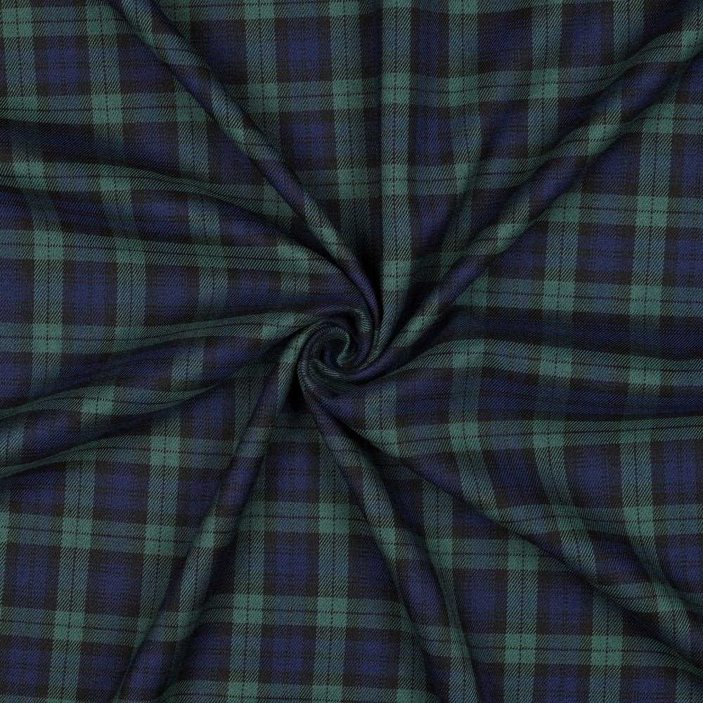 TARTAN CHECK GROEN #7