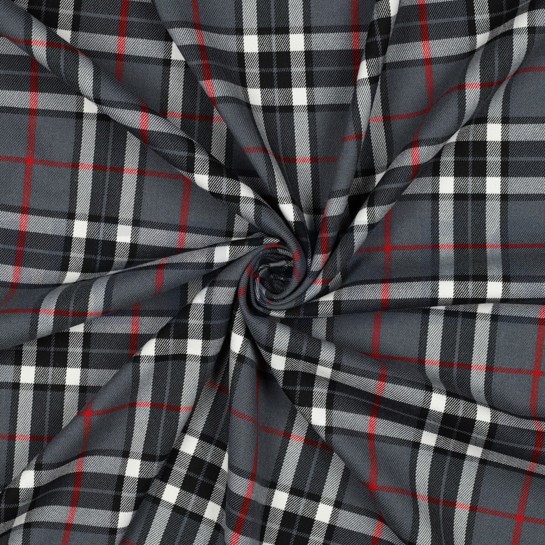 TARTAN CHECK GRIS #7
