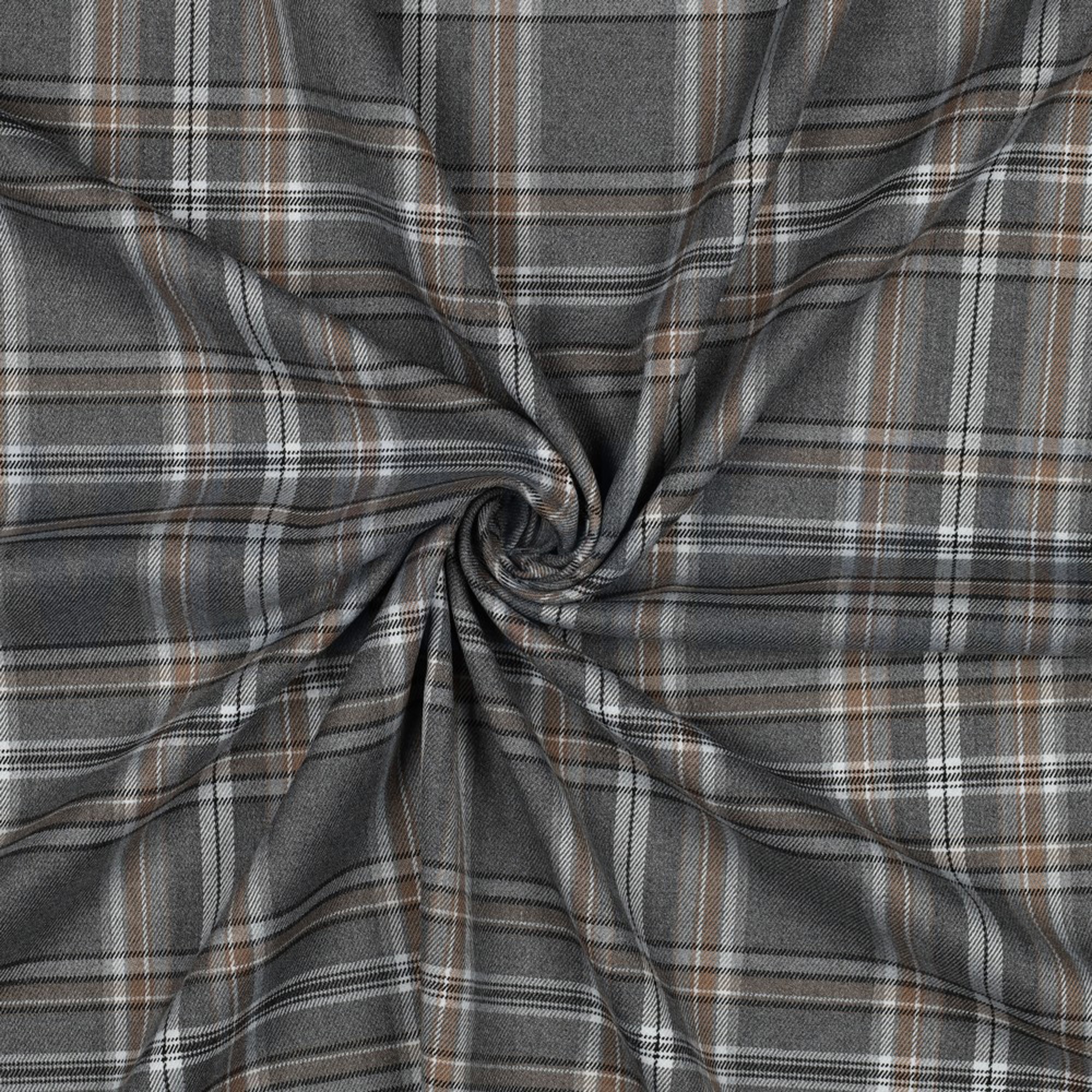 TARTAN CHECK GRAU/BEIGE (high resolution) #3