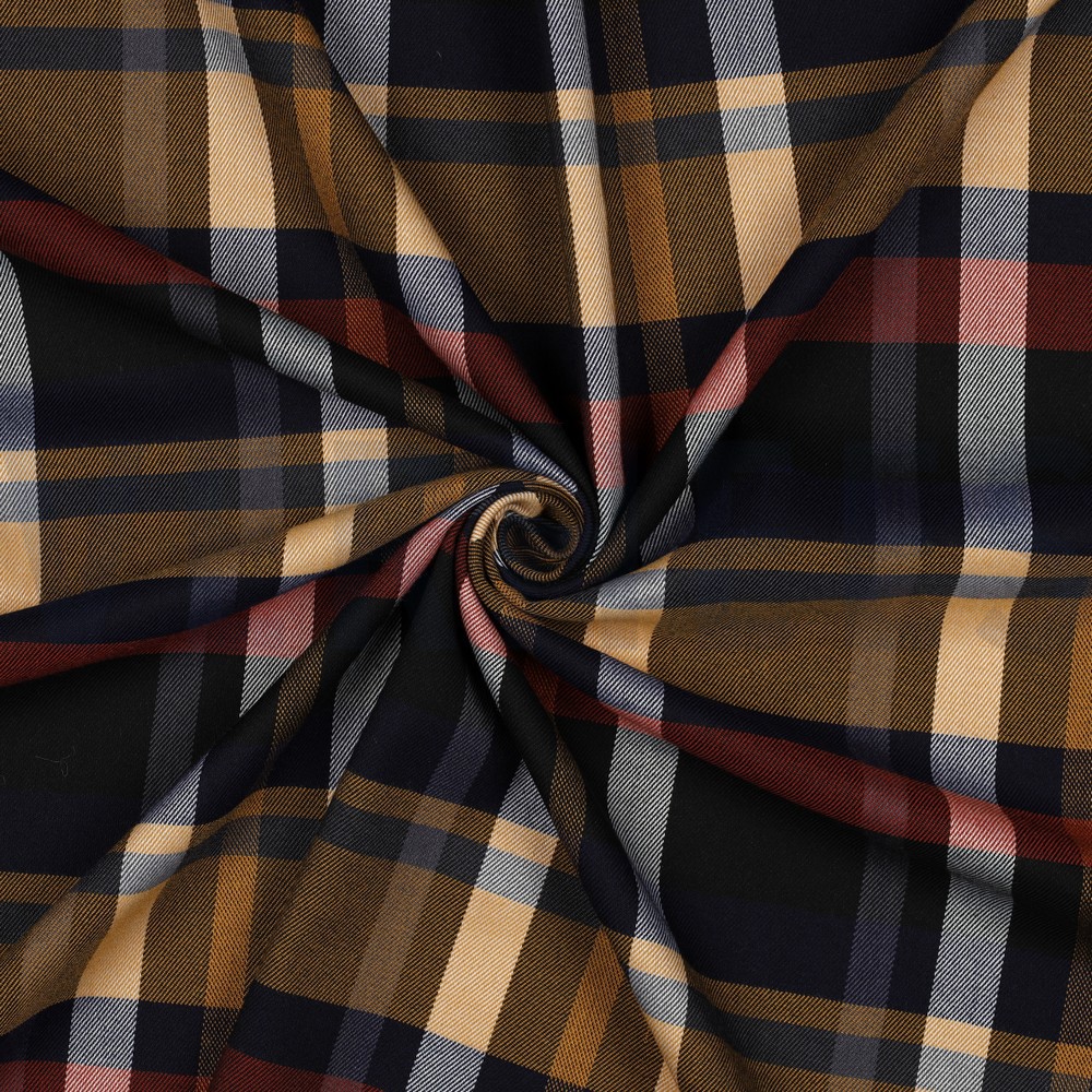 TARTAN CHECK GREY/RED/YELLOW #7