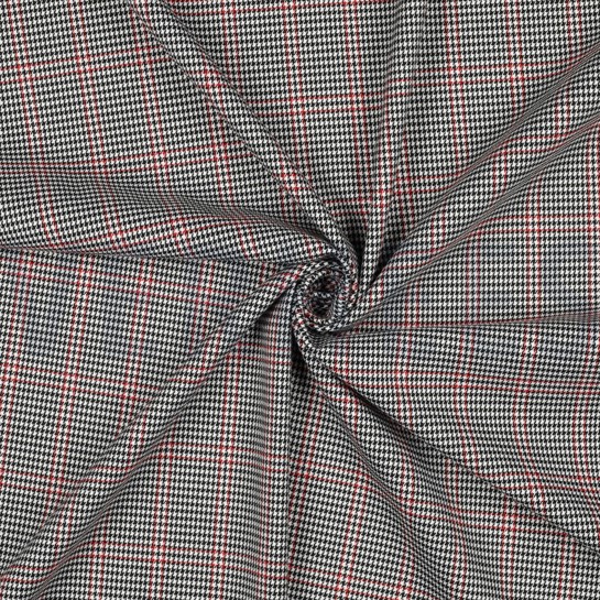 TARTAN CHECK ZWART/WIT #7