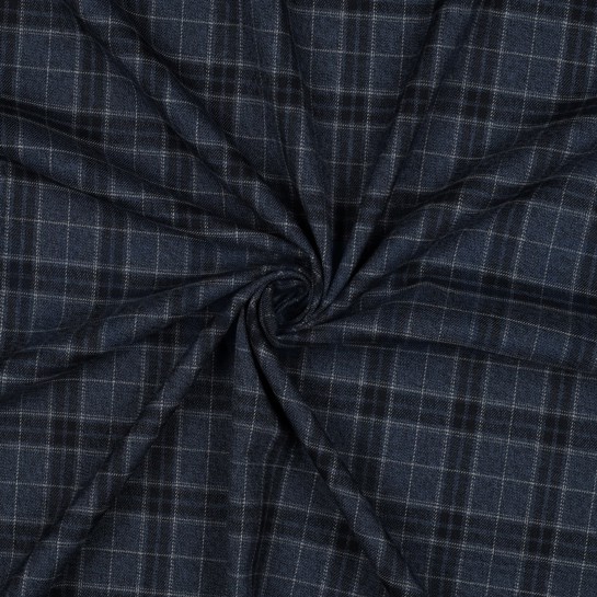 TARTAN CHECK JEANS/MARINEBLAU/GRAU #7