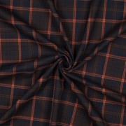 TARTAN CHECK MARINEBLAU/BRAUN/CAMEL (thumbnail) #3