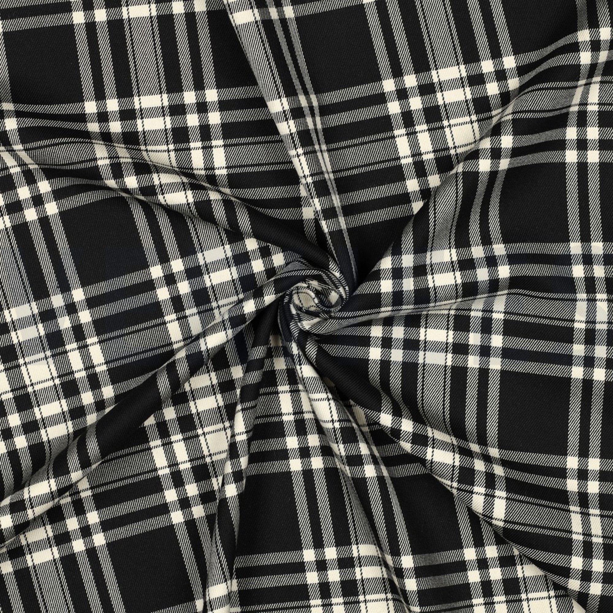 TARTAN CHECK BLACK/ECRU (high resolution) #3