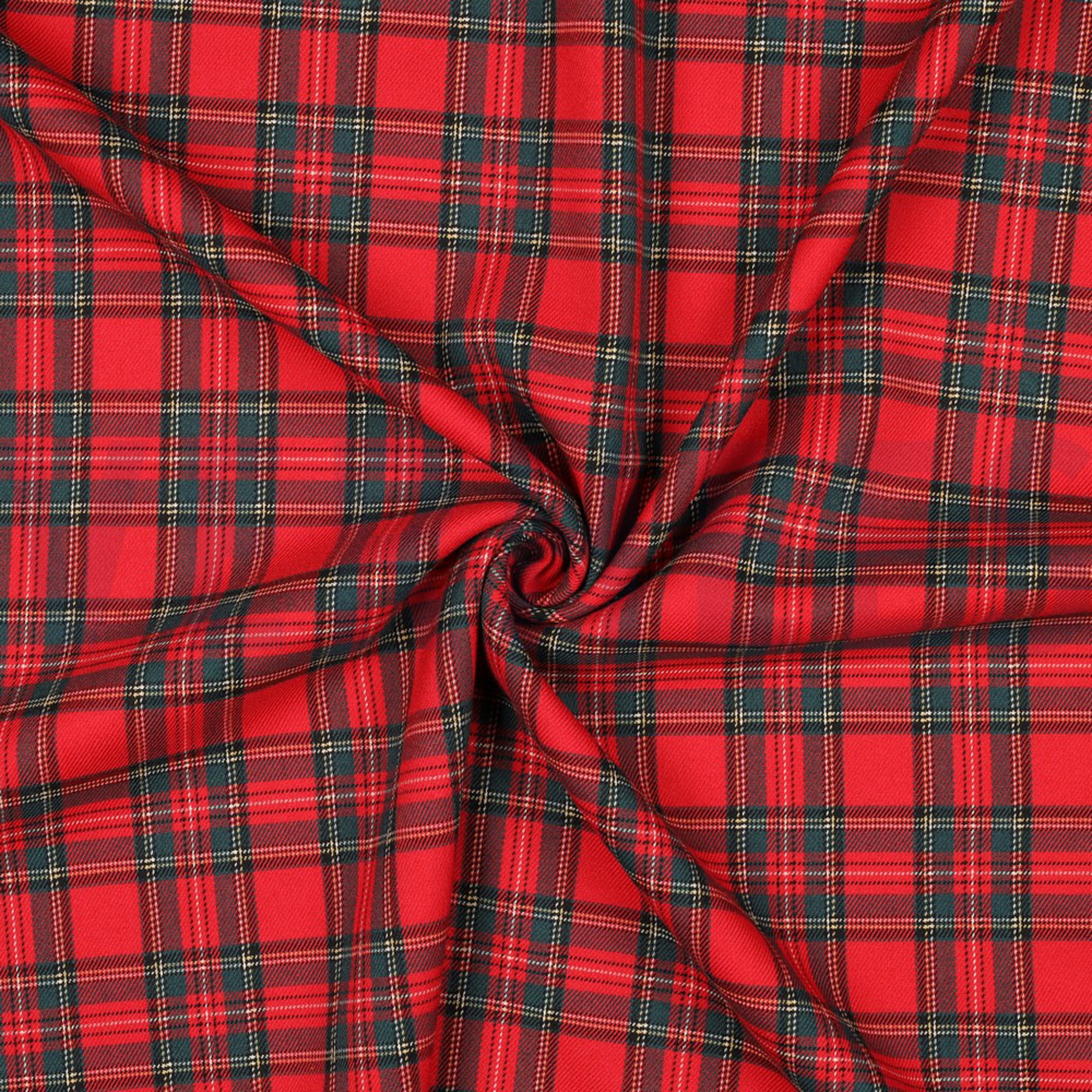 SCOTTISH CHECK RED (high resolution) #3