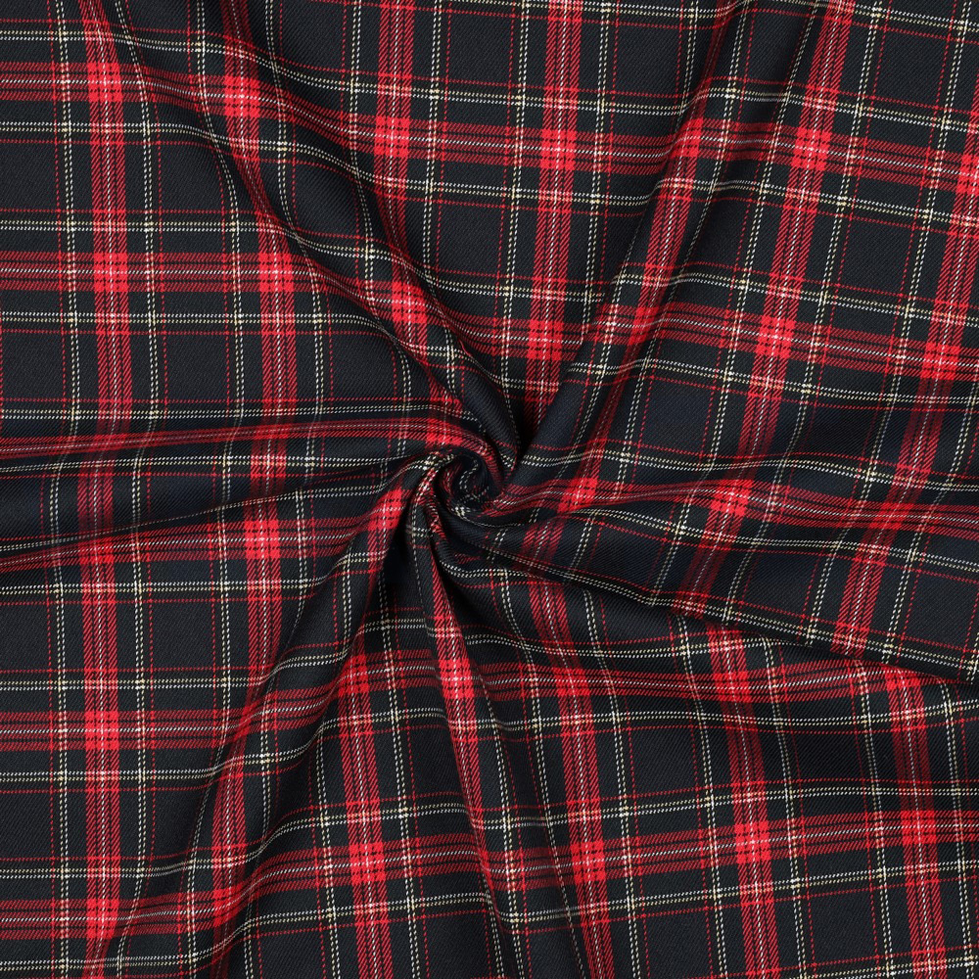 CARREAUX ÉCOSSAIS BLEU MARINE (high resolution) #3