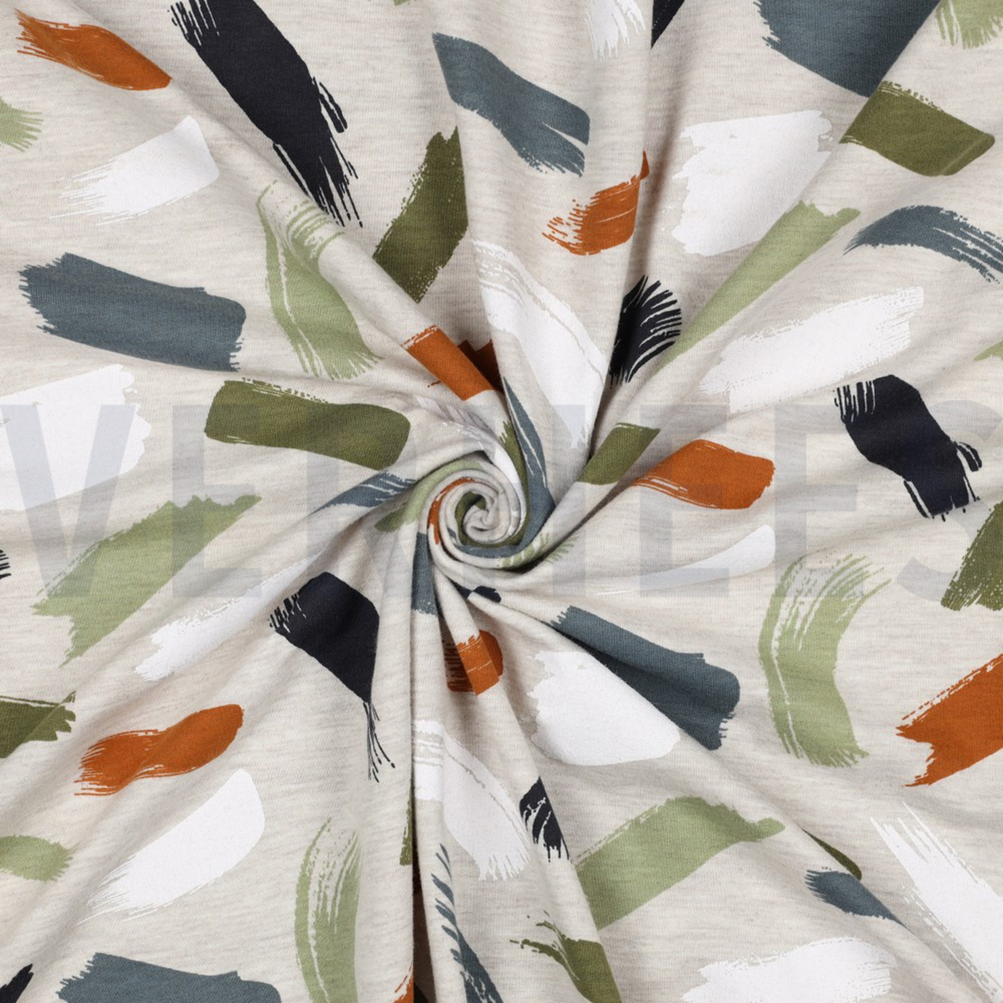 SOFT SWEAT GEMÊLEERD VERFSTREPEN ZAND GEMÊLEERD (high resolution) #3