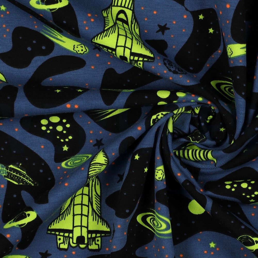 JERSEY NEON ESPACE BLEU #7