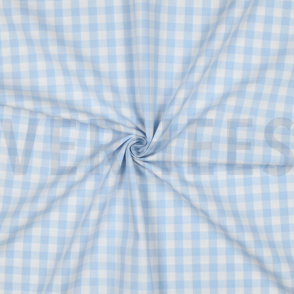 CHECKS LIGHT BLUE #7