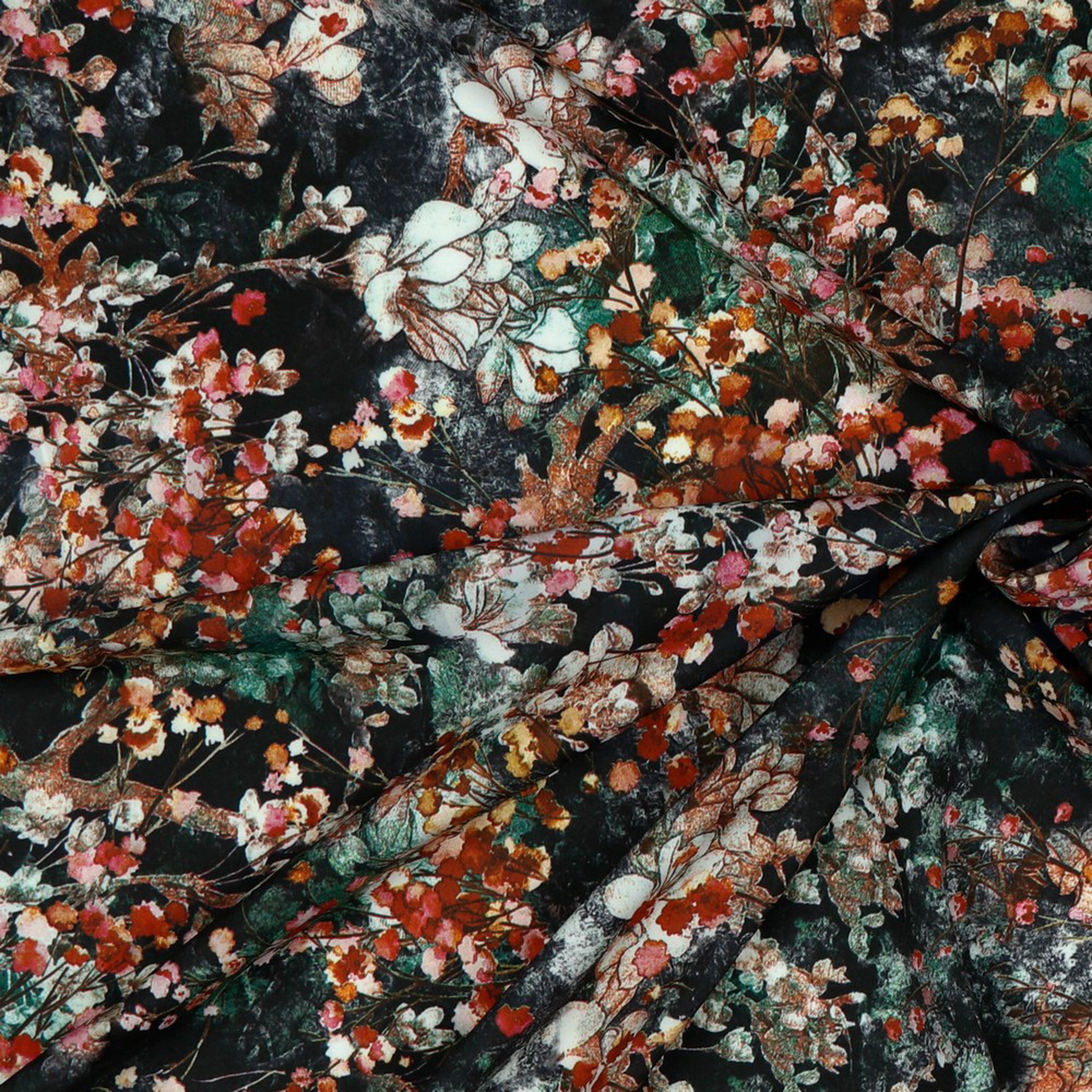 MAGNOLIA STRETCH DIGITAAL ZWART (high resolution) #3