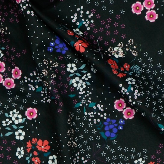 MAGNOLIA STRETCH DIGITAL SCHWARZ #7