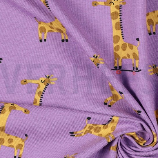 JERSEY GIRAFES LAVANDE #7