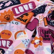 JERSEY PATCHES UND STREIFEN HELLROSA (thumbnail) #3