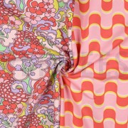 FRENCH TERRY ABSTRAKTE BLUMEN ROSA (thumbnail) #3