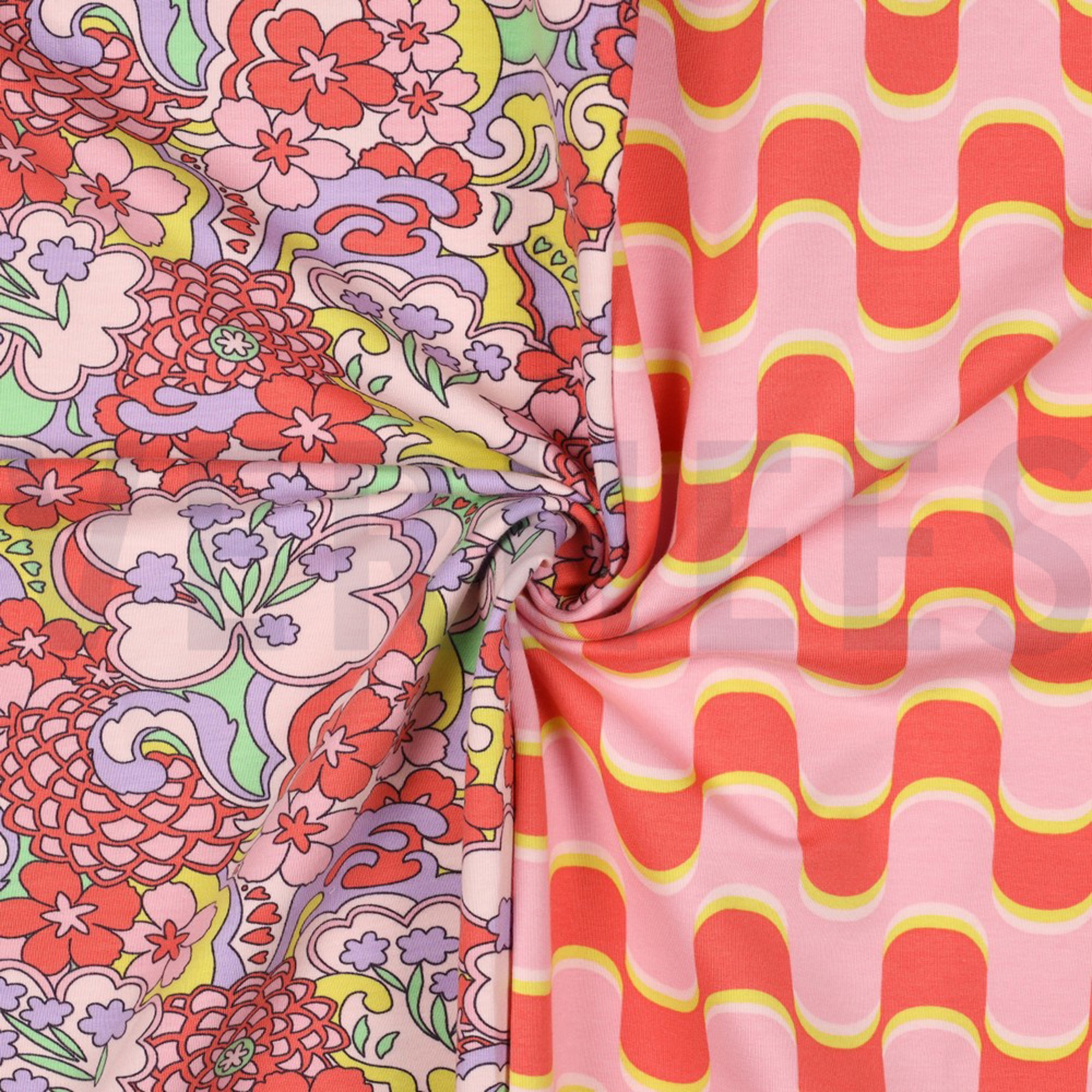 FRENCH TERRY ABSTRAKTE BLUMEN ROSA (high resolution) #3