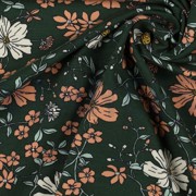 JERSEY FLEURS VERT FONCÉ (thumbnail) #3