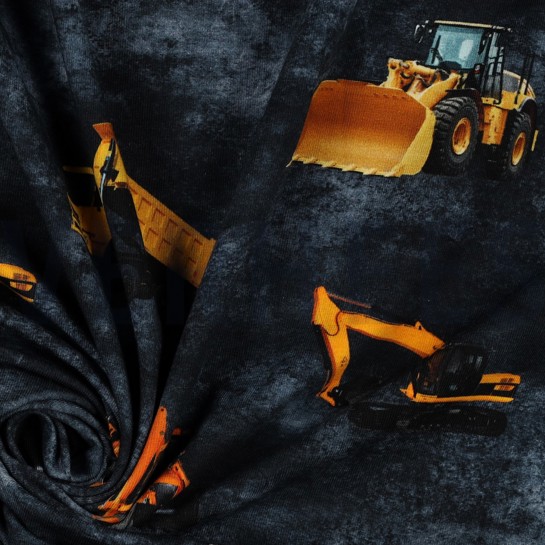 JERSEY DIGITAL CONSTRUCTION VEHICLES NAVY #7