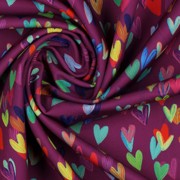 SOFTSHELL DIGITAL HERZEN LILA/VIOLETT (thumbnail) #3