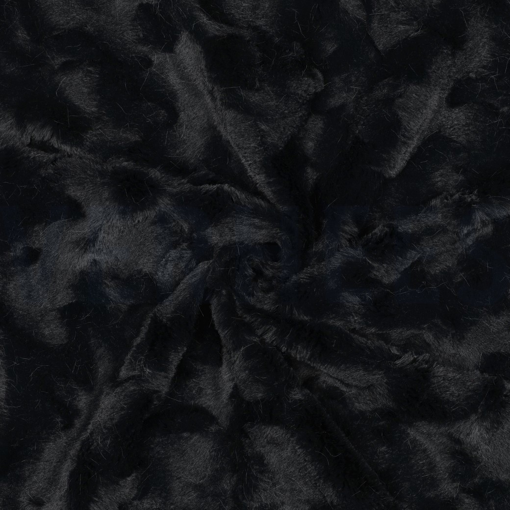 FAUX FUR BLACK #7