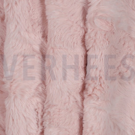 FAUSSE FOURRURE ROSE POUDRÉ #7