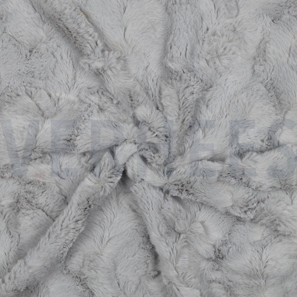 FAUX FUR LIGHT GREY #7