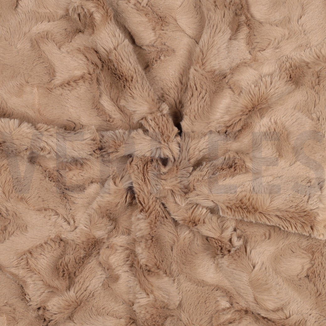 FAUX FUR LIGHT BROWN #7