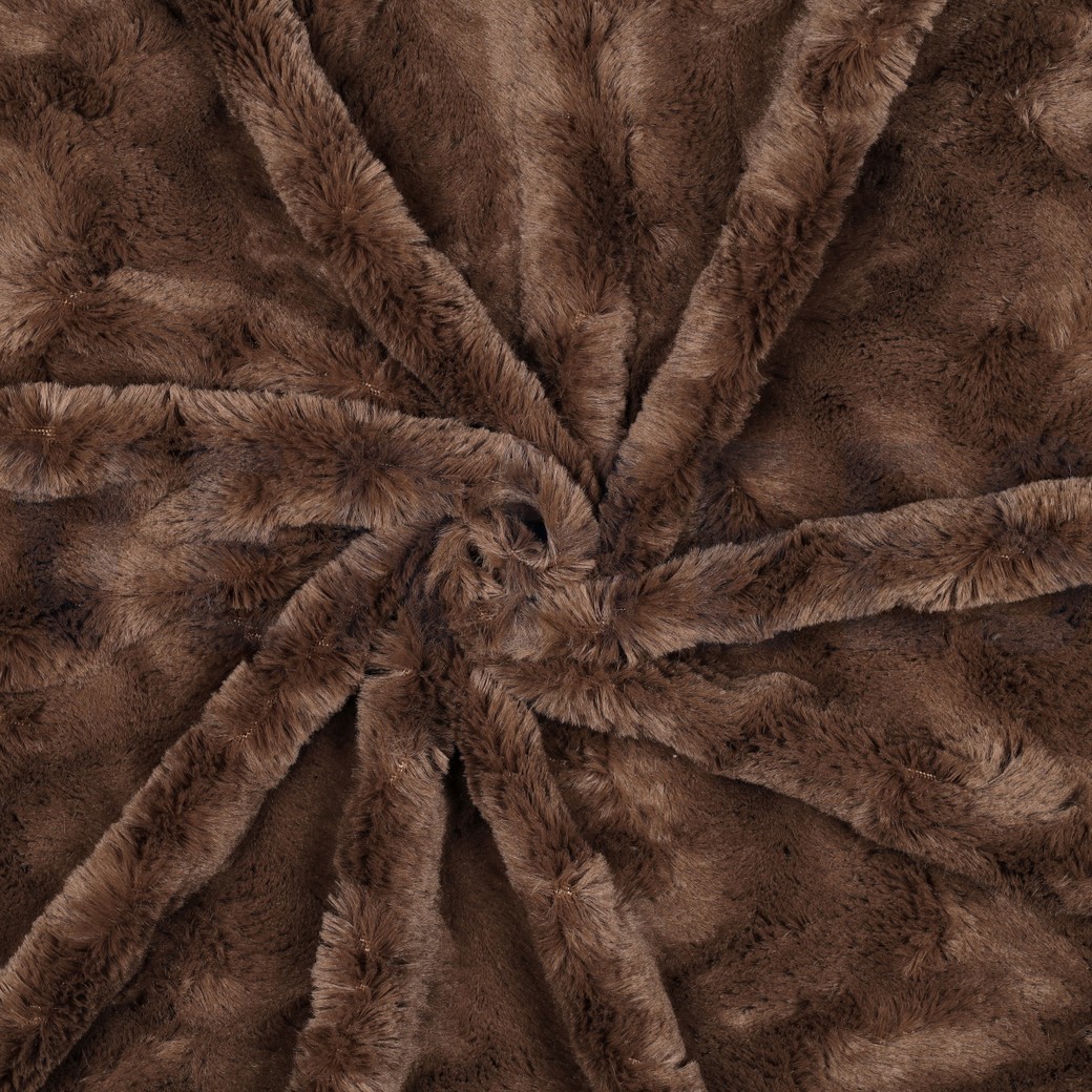 FAUSSE FOURRURE BRUN #7
