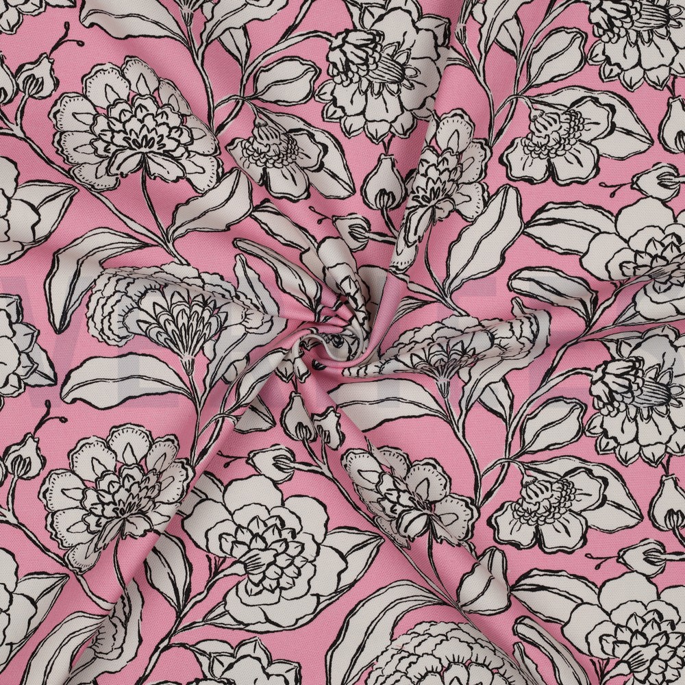 CANVAS BLUMEN ROSA #7