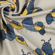 FRENCH TERRY HOMARDS COOL SABLE (thumbnail) #3