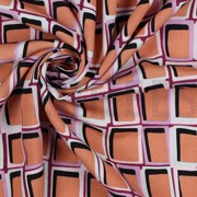 VISCOSE RADIANCE ABSTRAIT ORANGE (thumbnail) #3