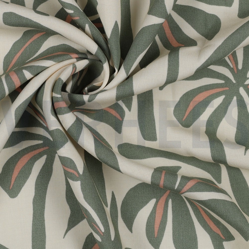 VISCOSE RADIANCE PALMBOMEN ECRU #7