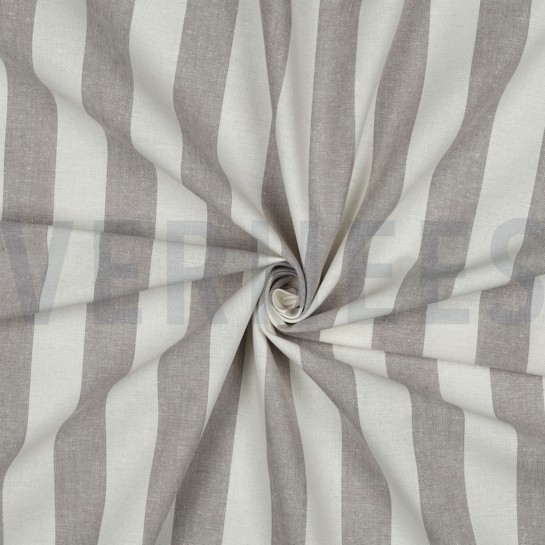 COTTON YARN DYED STRIPES & CHECKS BEIGE #7