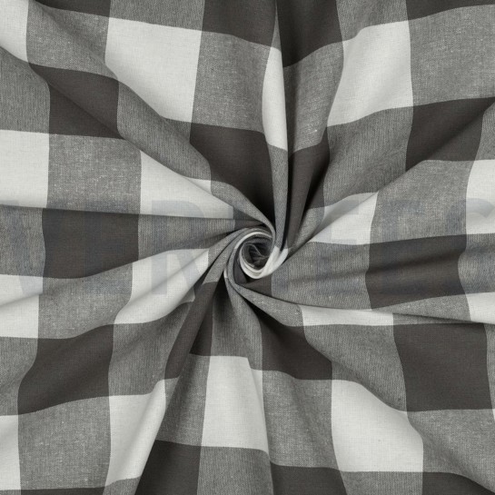 COTTON YARN DYED STRIPES & CHECKS SAGE #7