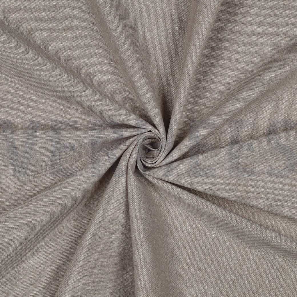COTON TEIL FIL RAYURES & CARREAUX BEIGE #7