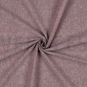 COTTON YARN DYED STRIPES & CHECKS AUBERGINE (thumbnail) #3