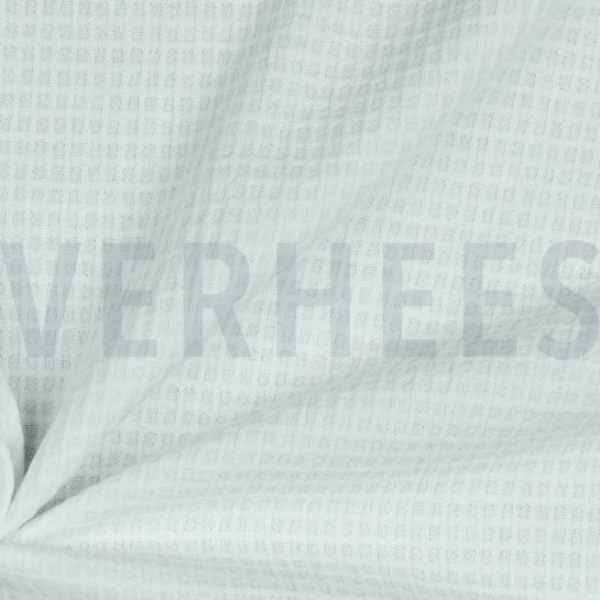 DOBBY WAFFLE WHITE #7