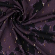 VISCOSE LUREX DIGITAL FLEURS VIOLET (thumbnail) #3