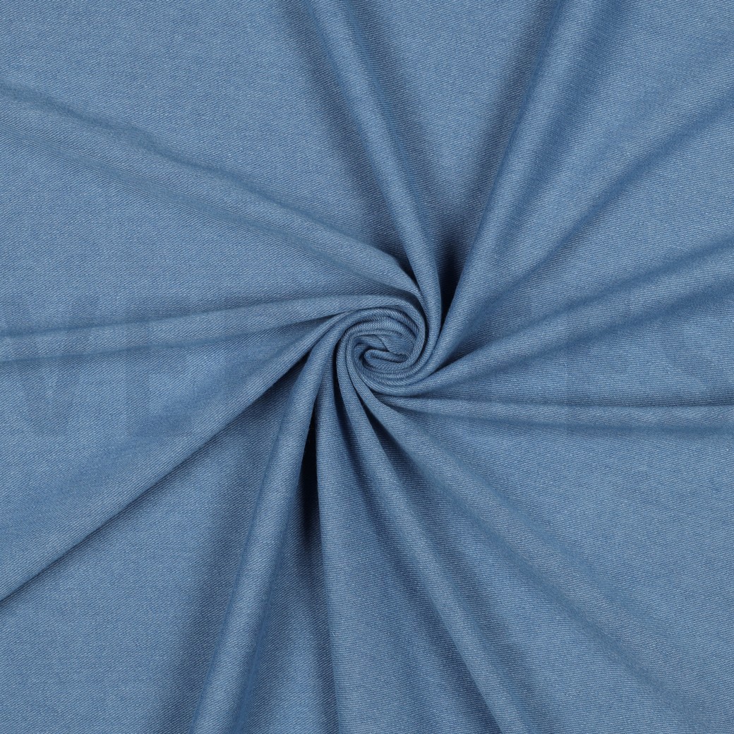 DENIM KNIT TWILL BLEACHED #7