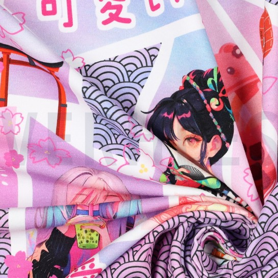 JERSEY DIGITAL MANGA LILA/VIOLETT #7