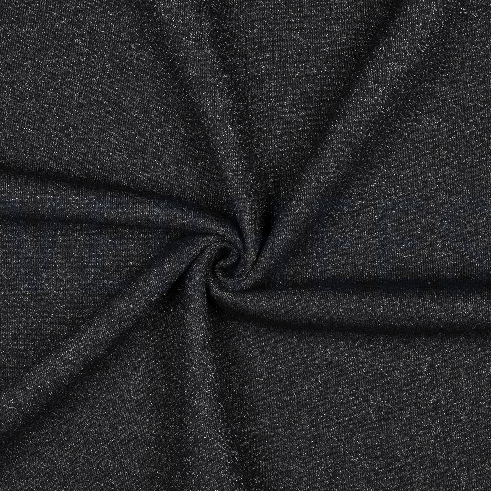 SWEAT LUREX ZWART ZILVER #7